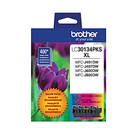 3pk Genuine Brother LC3011 Ink Cartridges – Cyan, Magenta, Yellow For MFC-J491DW J497DW J690DW J895DW