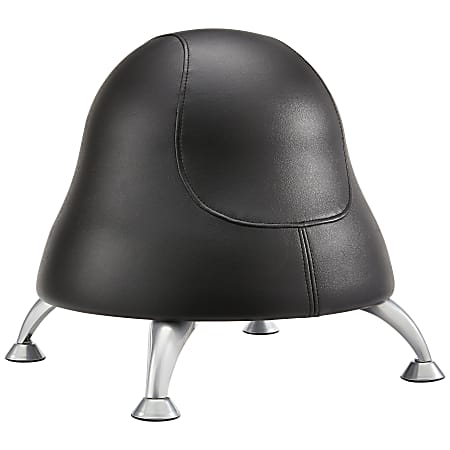 Safco® Runtz™ Ball Chair, Black/Chrome