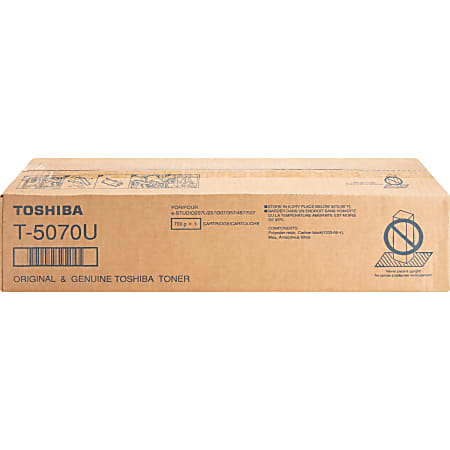 Toshiba T5070U Original Laser Toner Cartridge - Black - 1 Each - 36600 Pages Toshiba T5070U Original Laser Toner Cartridge - Black - 1 Each - 36600 Pages