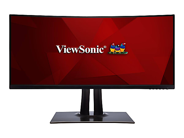 ViewSonic VP3481a 34" WQHD+ Curved Ultrawide USB-C Monitor, FreeSync