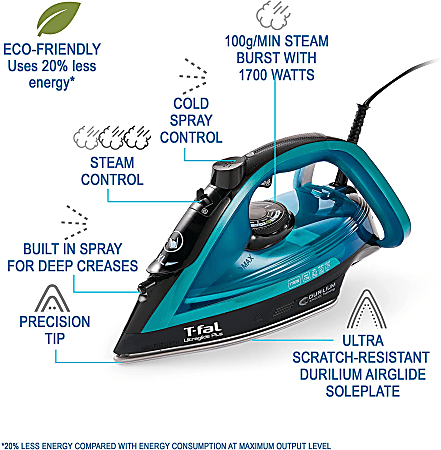 T fal steam essential iron top