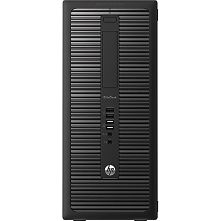 HP EliteDesk 800 G1 Desktop Computer - Intel Core i5 i5-4590 3.30 GHz - 8 GB DDR3 SDRAM - 500 GB HDD - Windows 7 Professional 64-bit upgradable to Windows 8.1 Pro - Micro Tower - Black