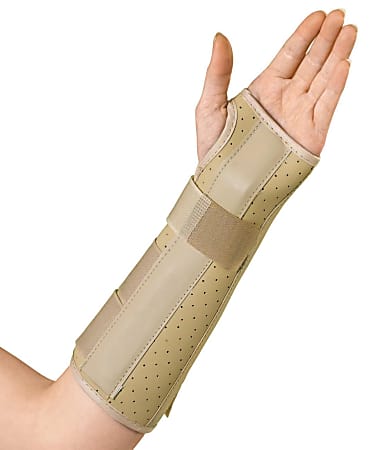 Medline Vinyl Wrist & Forearm Splint, Left, Small