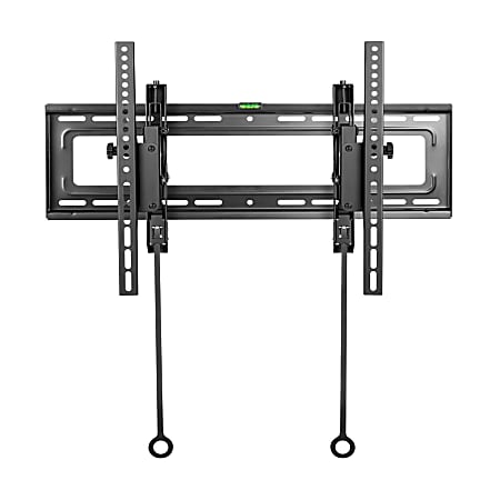 Stanley Steel Extended Tilting Wall Mount For 37" To 90" TVs, 3-5/8”H x 7”W x 28”D, Black