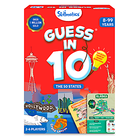 Skillmatics Guess in 10, States