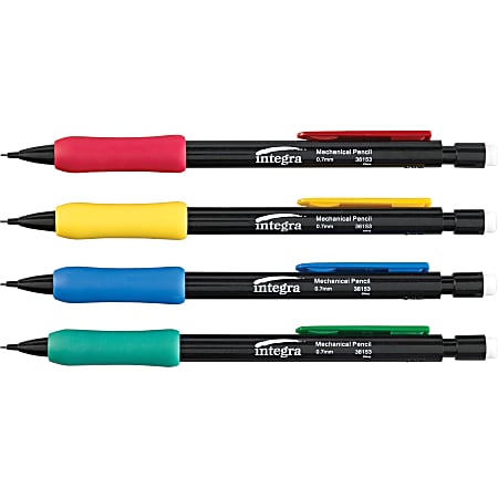 Integra Grip Mechanical Pencils - 0.7 mm Lead