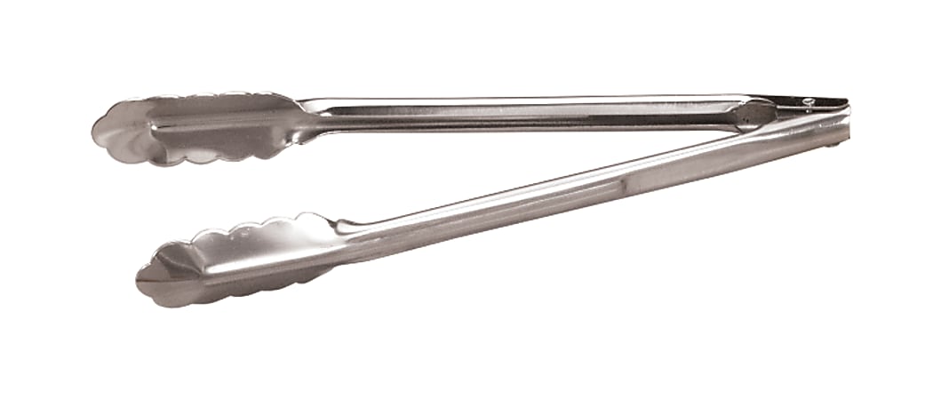 Vollrath Utility Tongs, 16&quot;, Stainless Steel