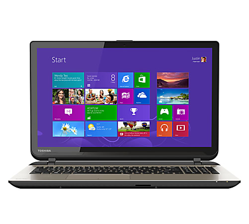 Toshiba Satellite® Laptop Computer With 15.6" Touchscreen Display & 4th Gen Intel Core i3 Processor, L55T-B5271