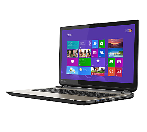 Toshiba Satellite Laptop Computer With 15.6 Touchscreen Display