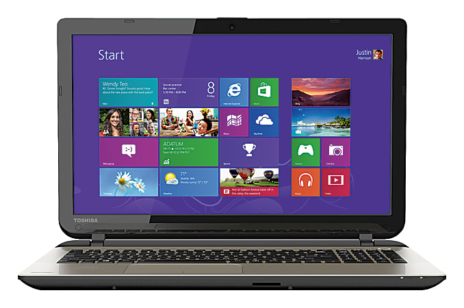 Toshiba Satellite L55 Laptop Computer With 15.6 Screen 4th Gen