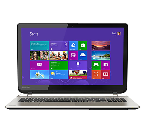 Toshiba Satellite® Laptop Computer With 15.6" Touchscreen Display & Intel Core i7-4710HQ Processor, S55T-B5273NR