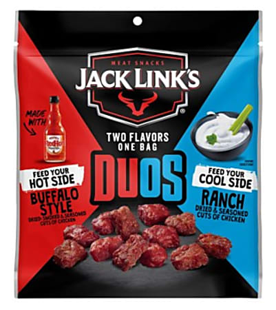 Jack Link's Buffalo/Ranch Chicken Duo, 2.85 Oz, Total Qty 1