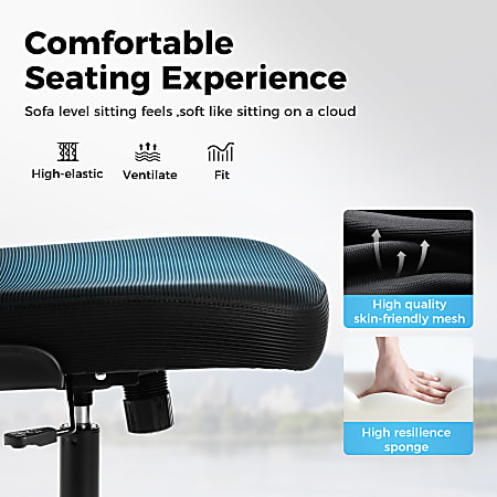 Mfavour ergonomic hotsell office swivel chair