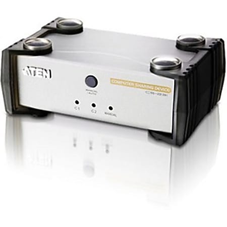 Aten Computer Sharing KVM Switch-TAA Compliant - 1