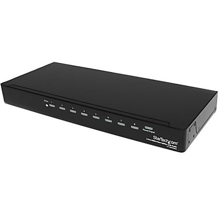 StarTech.com 8 Port High Speed HDMI Video Splitter w/ Audio - Rack Mountable