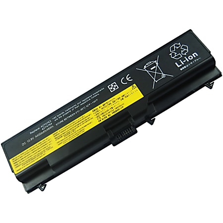 Worldcharge - Notebook battery - 1 x lithium ion 6-cell 4400 mAh - black - for Lenovo ThinkPad Edge 14; 15; E420; E520; ThinkPad L41X; L420; L51X; L520; T420; T520; W520