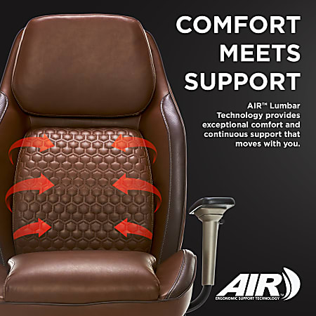 Shaquille ONeal Zephyrus Ergonomic Bonded Leather High Back