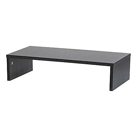 IRIS 1-Tier Multipurpose Organizer Shelf, Black