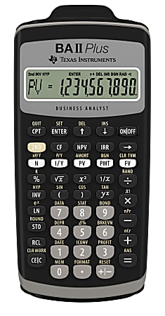 Texas Instruments&reg; BA II Plus Financial Calculator