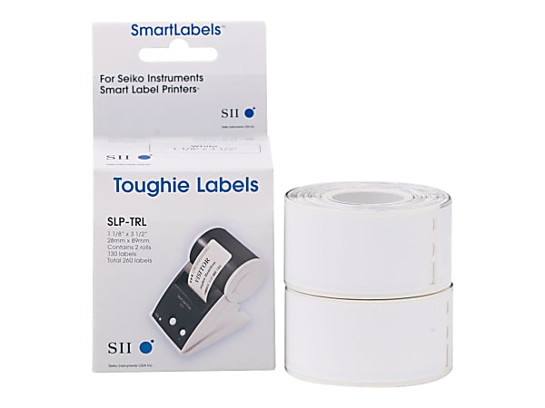 Seiko Instruments, Roll For Smart Label Printer 120, 220, EZ30, Pro, 1.1" x 38"