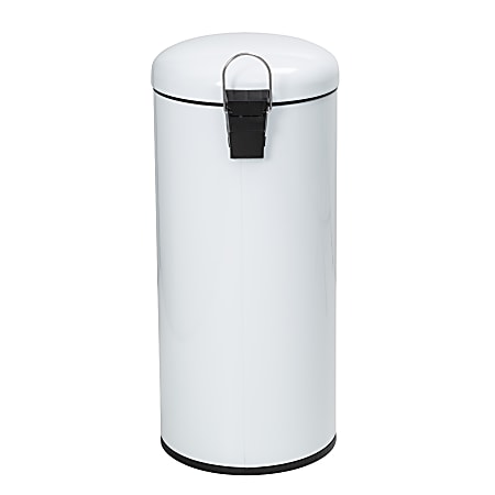 Honey-Can-Do Retro Kitchen Step Trash Can - Thumbnail 2