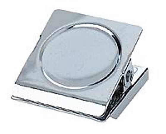 Office Depot® Brand Magnetic Clip, 1 1/4", Silver