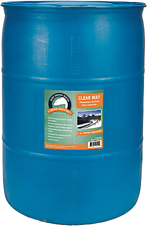 Bare Ground Clear Way Non-Chloride Potassium Acetate Liquid De-Icer, 30 Gallons