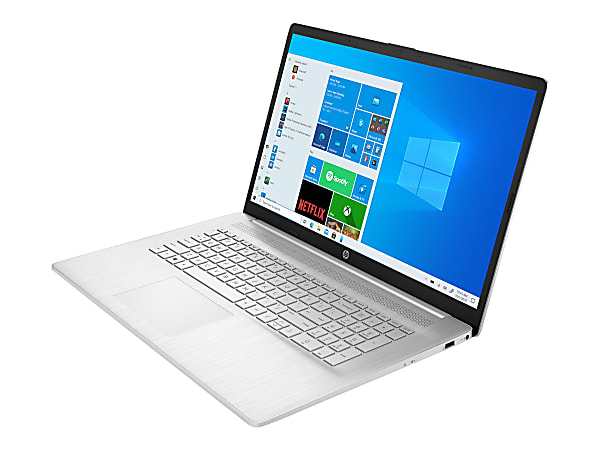 HP 17-cp0124od Laptop, 17.3" Screen, AMD Ryzen 3, 8GB Memory, 256 Solid State Drive, Wi-Fi 6, Windows® 10, 33K73UA#ABA