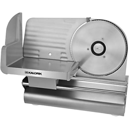 Kalorik Silver Meat Slicer - 7.50" Blade - 200 W - Silver