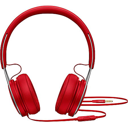 Beats by Dr. Dre EP On Ear Headphones Red Stereo Mini phone 3.5mm