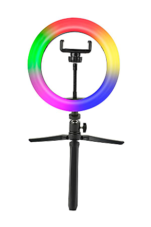 Vivitar Full-Color Ring Light, 8", VIVRLRGB8-NOC