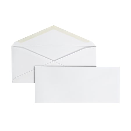 Office Depot Brand Greeting Card Envelopes A9 5 34 x 8 34 Gummed