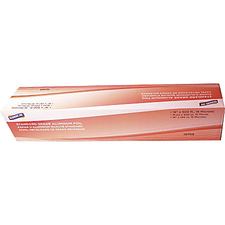 Genuine Joe Standard Grade Aluminum Foil - 18 Genuine Joe Standard Grade Aluminum Foil - 18