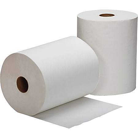 SKILCRAFT® Paper Towel Rolls, 10 x 800', 100% Recycled, White, Box Of 6  Rolls