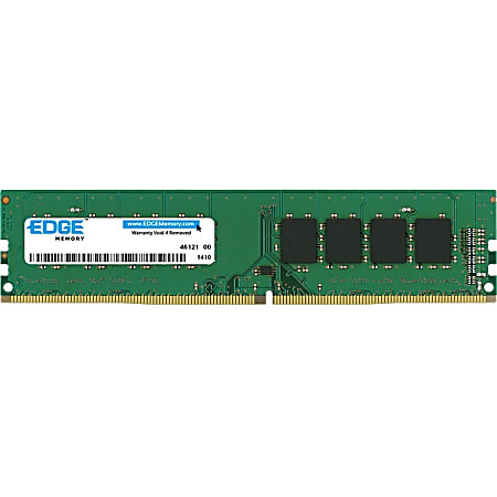 EDGE 8GB DDR4 SDRAM Memory Module - For Desktop PC - 8 GB (1x 8GB) - DDR4-2133/PC4-17000 DDR4 SDRAM - 2133 MHz - 1.20 V - Non-ECC - PE244446