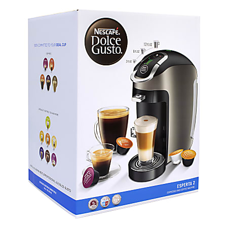 Nescafe Dolce Gusto Esperta 2 Coffeemaker With Gusto Coffee