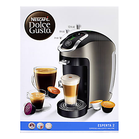Nescafe Dolce Gusto Esperta Coffee Machine Black - Bevarabia