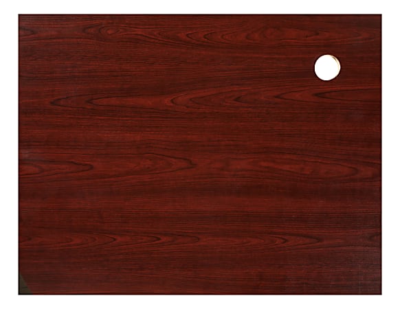 Realspace Magellan 59 W L Shape Corner Computer Desk Classic Cherry Office Depot