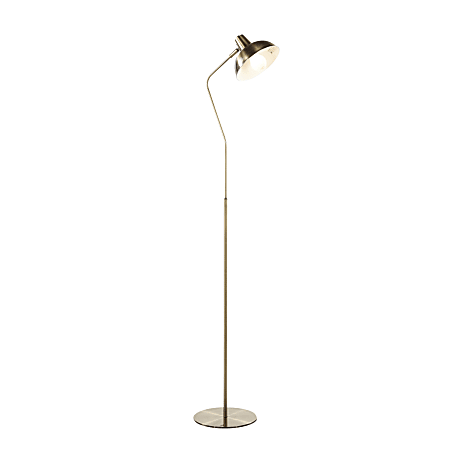 LumiSource Darby Floor Lamp, 59"H, Gold