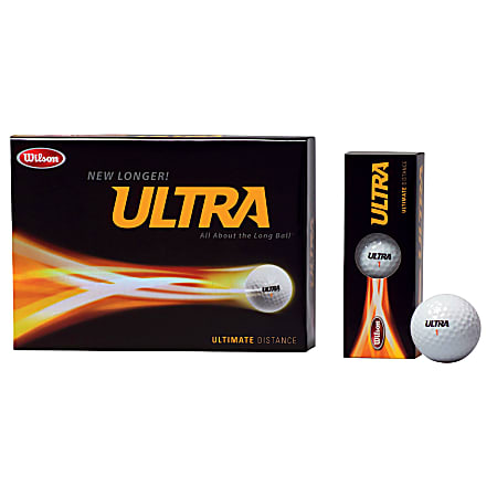 Wilson® Ultra Ultimate Distance Golf Balls