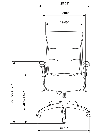 Ampresso executive big clearance & tall chair