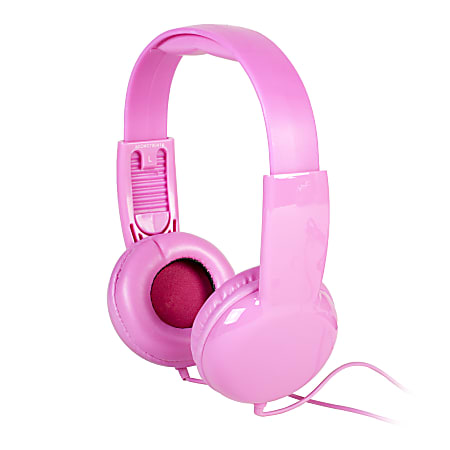 Vivitar® Kids Safe Volume-Controlled Headphones, Pink