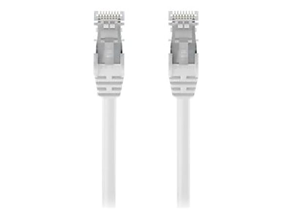 Belkin 3ft CAT6 Ethernet Patch Cable Snagless, RJ45, M/M, White - Patch cable - RJ-45 (M) to RJ-45 (M) - 3 ft - UTP - CAT 6 - molded, snagless - white - for Omniview SMB 1x16, SMB 1x8; OmniView SMB CAT5 KVM Switch