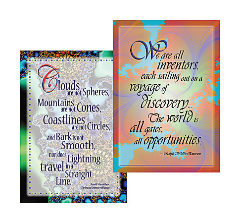 Barker Creek® Poster Duet Set, Unlimited Possibilities, Pack Of 2