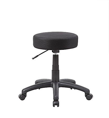 Boss Office Products Multipurpose Mesh Stool Black Office Depot