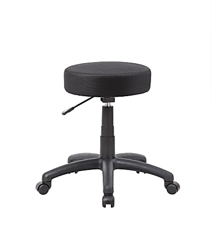 Boss Office Products Multipurpose Mesh Stool, Black