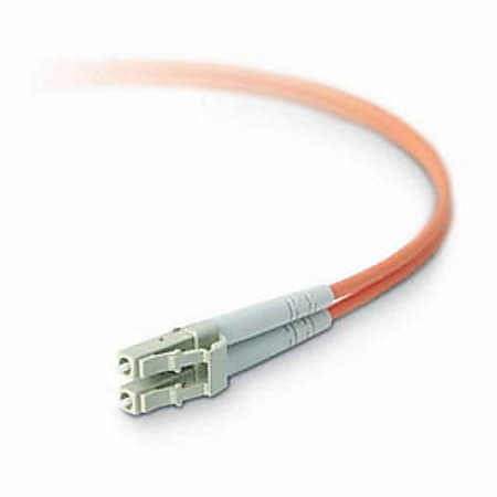 Belkin Fiber Optic Duplex Cable - LC Male - LC Male - 82.02ft - Orange