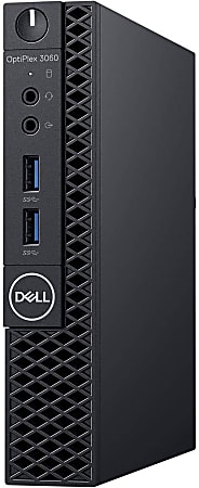 Dell™ OptiPlex 3060 Micro Refurbished Desktop PC, Intel® Core™ i5, 8GB Memory, 256GB Solid State Drive, Windows® 10 Pro