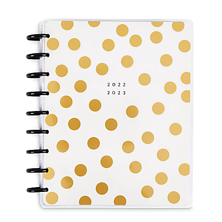 Happy Planner 18-Month Monthly/Weekly Classic Happy Planner, 7" x 9-1/4", Blushin' It, July 2022 to December 2023, PPCD18-084