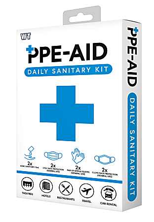 PPE-Aid Kit Daily Sanitary Kit